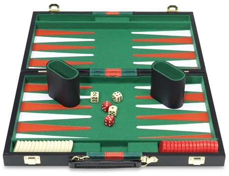 Backgammon Spil kuffert